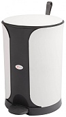 Мусорный бак Sтилъ с педалью 11 л темно-серый