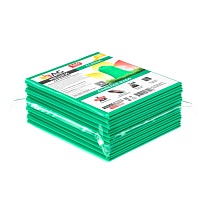 Мешки для мусора 160 л, зеленые, в пачке 10 шт., ПВД, 40 мкм, 900х1100 мм, i-Bag в Сергиевом Посаде