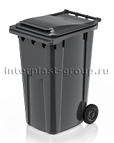 Контейнер для мусора 240 л серый облегченный 240 серый в Сергиевом Посаде