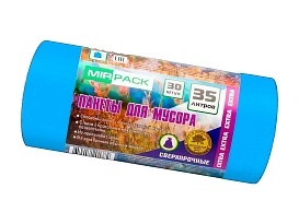 Мешки для мусора 35 л, ароматизированные, синие, в рулоне 30 шт., ПНД, 12 мкм, 640х500 мм, EXTRA, 3530661 в Сергиевом Посаде Мешки для мусора 35 л, ароматизированные, синие, в рулоне 30 шт., ПНД, 12 мкм, 640х500 мм, EXTRA, 3530661 в Сергиевом Посаде