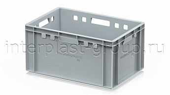 Ящик для мяса и колбасных изделий Е-3 серый в Сергиевом Посаде Ящик для мяса и колбасных изделий Е-3 серый в Сергиевом Посаде