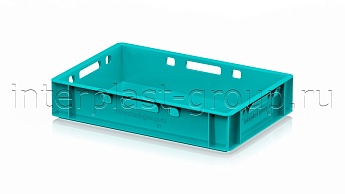 Ящик для мяса и колбасных изделий Е-1 бирюзовый в Сергиевом Посаде