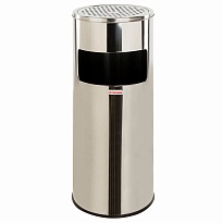 Урна с пепельницей 27 л, нержавеющая сталь, зеркальная, LAIMA PROFESSIONAL в Сергиевом Посаде Урна с пепельницей 27 л, нержавеющая сталь, зеркальная, LAIMA PROFESSIONAL в Сергиевом Посаде