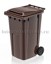 Контейнер для мусора 240 л коричневый облегченный 240 зеленый в Сергиевом Посаде Контейнер для мусора 240 л коричневый облегченный 240 зеленый в Сергиевом Посаде