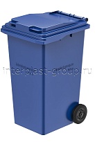 Контейнер для мусора 240 л синий 240 синий в Сергиевом Посаде Контейнер для мусора 240 л синий 240 синий в Сергиевом Посаде
