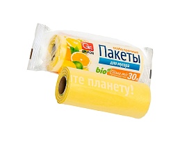 Мешки для мусора 35 л, ароматизированные, желтые, в рулоне 20 шт., ПНД, 12 мкм, 560х530 мм, GRIFON Цитрусовый Микс, 100-033 в Сергиевом Посаде Мешки для мусора 35 л, ароматизированные, желтые, в рулоне 20 шт., ПНД, 12 мкм, 560х530 мм, GRIFON Цитрусовый Микс, 100-033 в Сергиевом Посаде