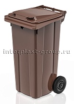 Мусорный контейнер 120 л коричневый 120 коричневый в Сергиевом Посаде