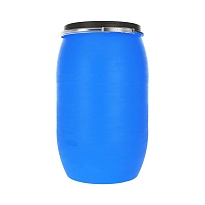 Бочка пластиковая 127 л с хомутом в Сергиевом Посаде