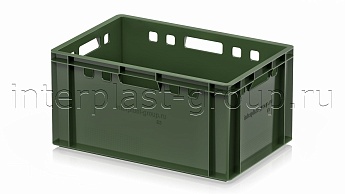 Ящик для мяса и колбасных изделий Е-3 зеленый в Сергиевом Посаде