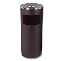 Урна металлическая с пепельницей, Титан, 29 л, черная, оцинкованная сталь в Сергиевом Посаде Урна металлическая с пепельницей, Титан, 29 л, черная, оцинкованная сталь в Сергиевом Посаде