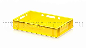 Ящик для мяса и колбасных изделий Е-1 желтый в Сергиевом Посаде