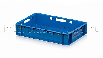 Ящик для мяса и колбасных изделий Е-1 голубой в Сергиевом Посаде