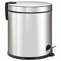 Ведро-контейнер для мусора урна с педалью LAIMA Classic Plus, 20 л, зеркальное в Сергиевом Посаде