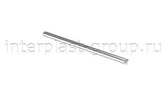 Ось металлическая для контейнера 120 л.  серый в Сергиевом Посаде