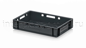 Ящик для мяса и колбасных изделий Е-1 темно-серый в Сергиевом Посаде