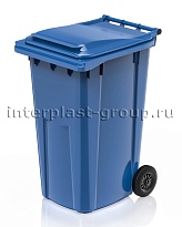 Контейнер для мусора 240 л голубой облегченный 240 голубой в Сергиевом Посаде