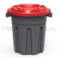 Мусорный бак универсальный 60 л серый 60 серый в Сергиевом Посаде