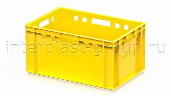 Ящик для мяса и колбасных изделий Е-3 желтый в Сергиевом Посаде